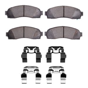 Ford Explorer Sport Brake Pads - Front - R1 Concepts - Super Duty Pads - `01-`05